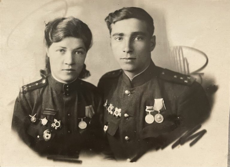 Нина Ивановна и Николай Андреевич Ткаченко