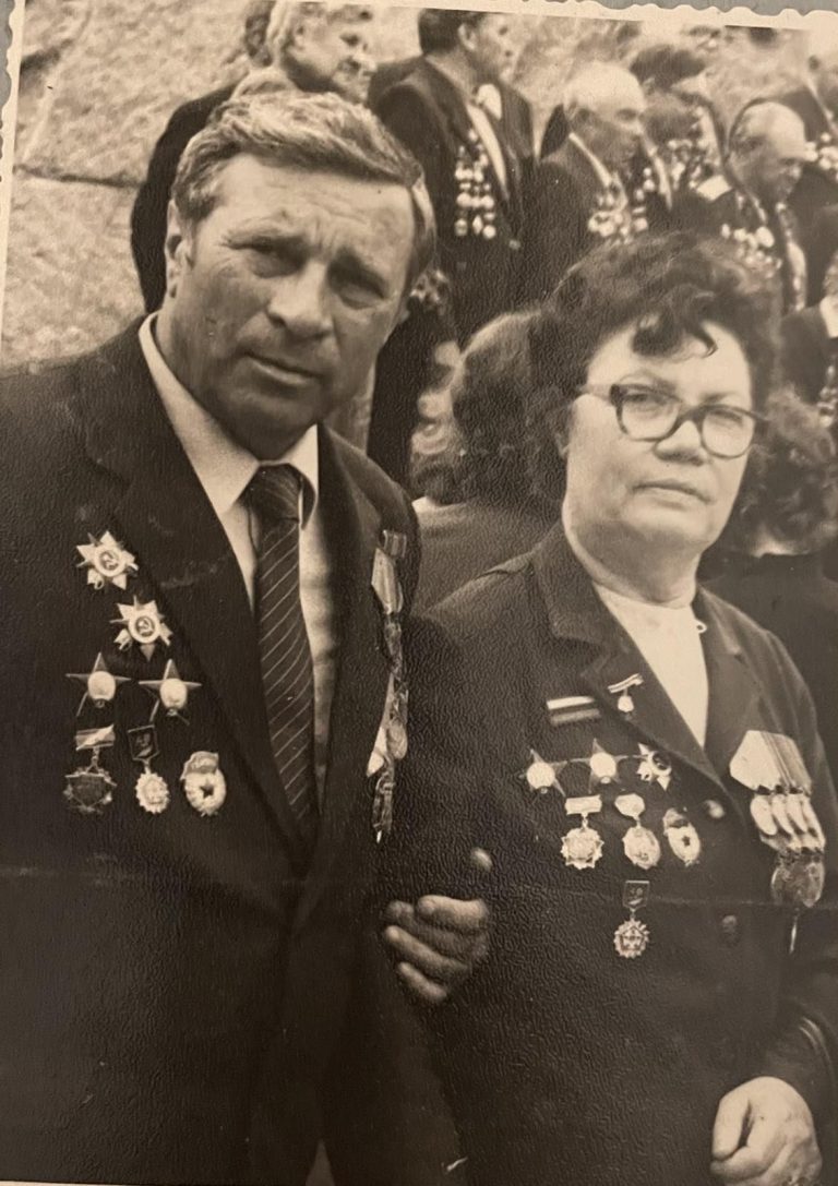 Нина Ивановна и Николай Андреевич Ткаченко