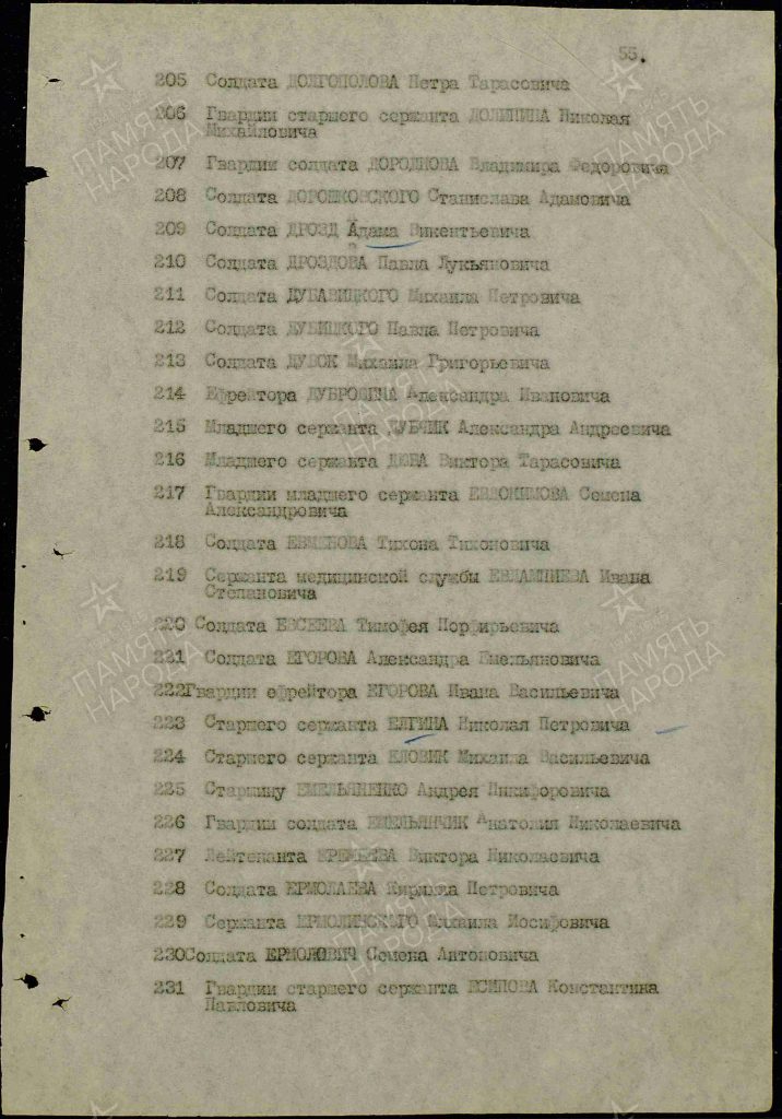 Они добыли для потомков Великую Победу и вписали золотыми буквами в ее историю нашу фамилию Ярмолинский М.И.